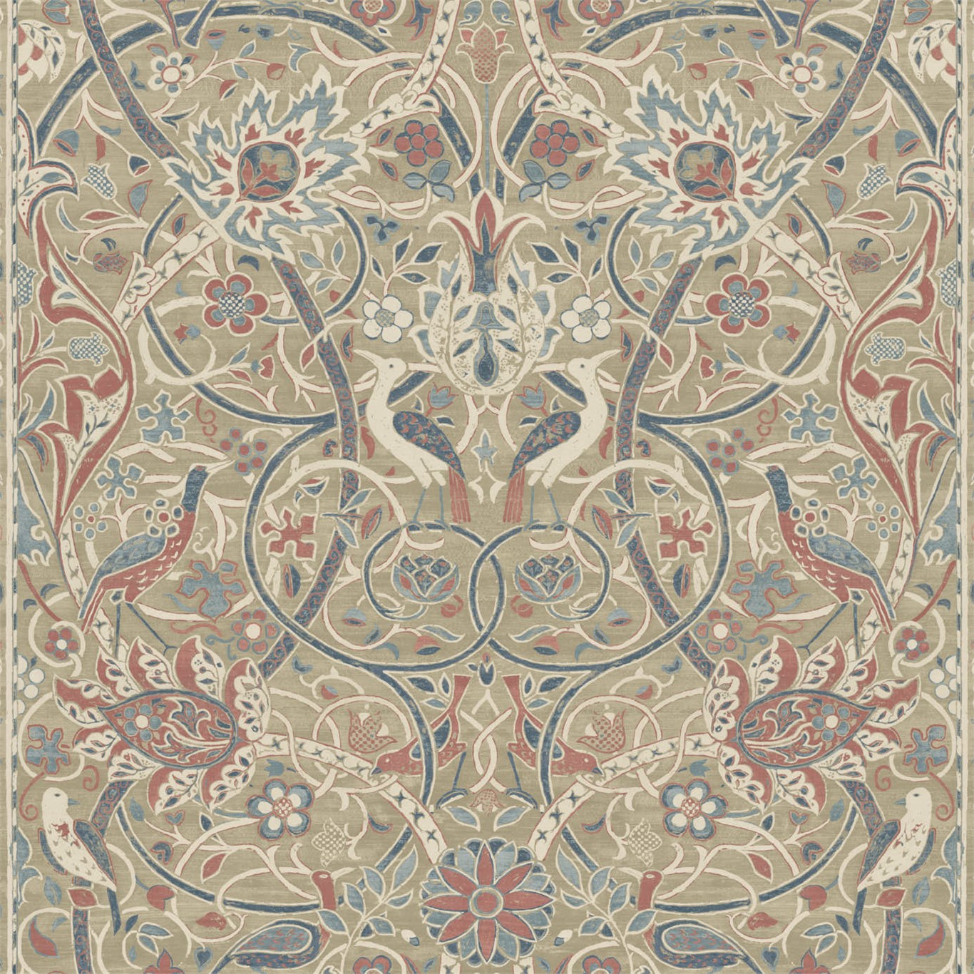 Обои Morris Archive IV Bullerswood 216446 Обои Morris Archive IV Bullerswood 216446